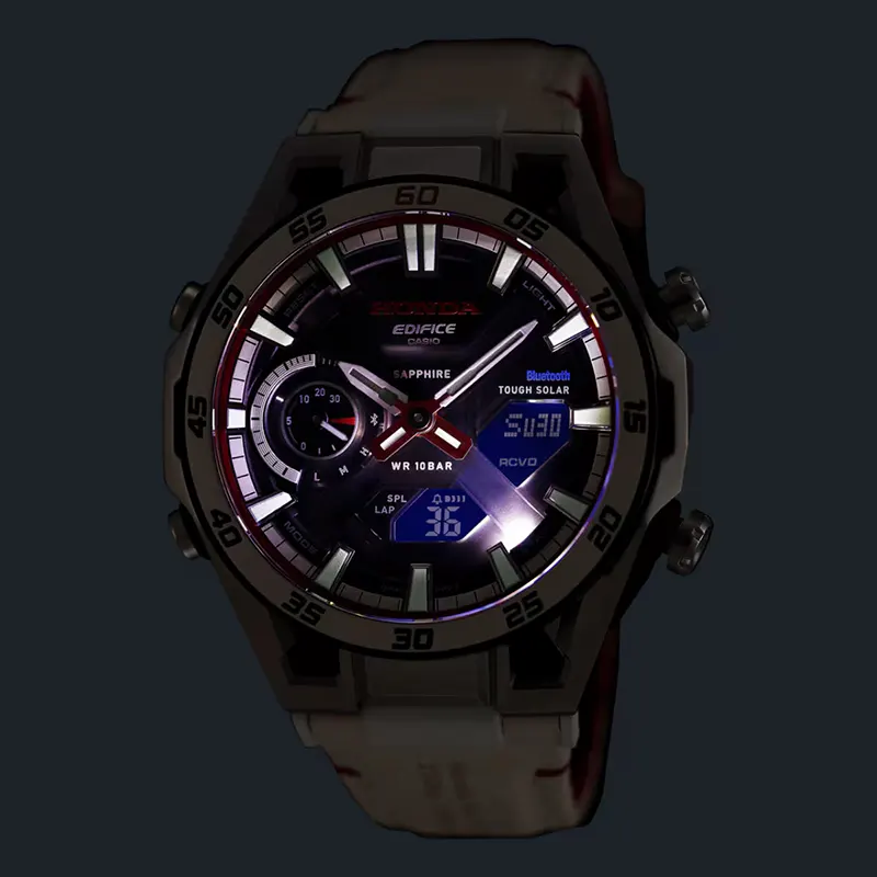 Edifice Honda Limited Edition Solar Bluetooth Racing Men’s Watch- ECB-2300HR-1A